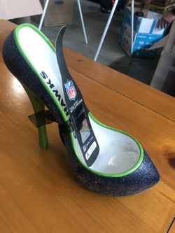 Seahawks Wine Bottle Holder 