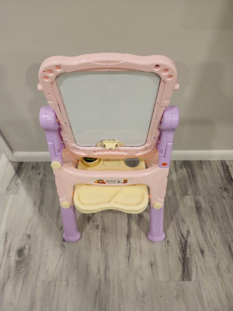 Kids Easel /drawing Board. Chalk Board. White Board