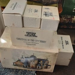 Dept 56 Christmas Villages,  The Village People Are Not Dept 56.  (village People Stand About 10" Tall, Only (12 For $15) And Much More. $10.  Up