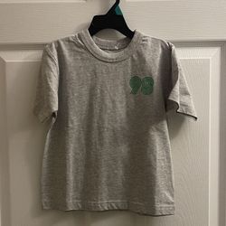 Brand New Boys Grey Graphic Tee Size 4 Kids
