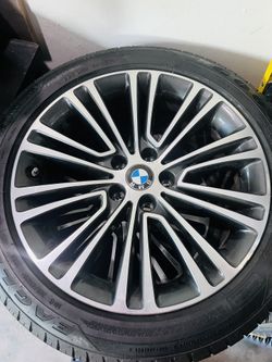Set Of 4 245-45/18 Genuine 4 BMW 18” Rims + Run-Flat Tires