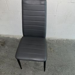 High Back Faux Leather Chair