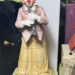 Melody in Motion Clown With Clarinet 
