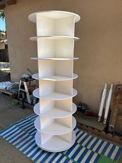 Brand New Rotating 7 Tiers Shoe And Accessories Rack