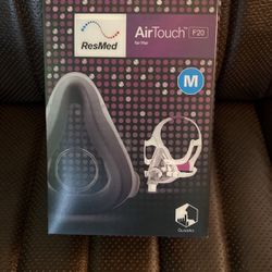 Resmed CPAP Mask Kit CPAP Mask Kit AirTouch™ F20 for Her Full Face Style Medium Cushion Adult