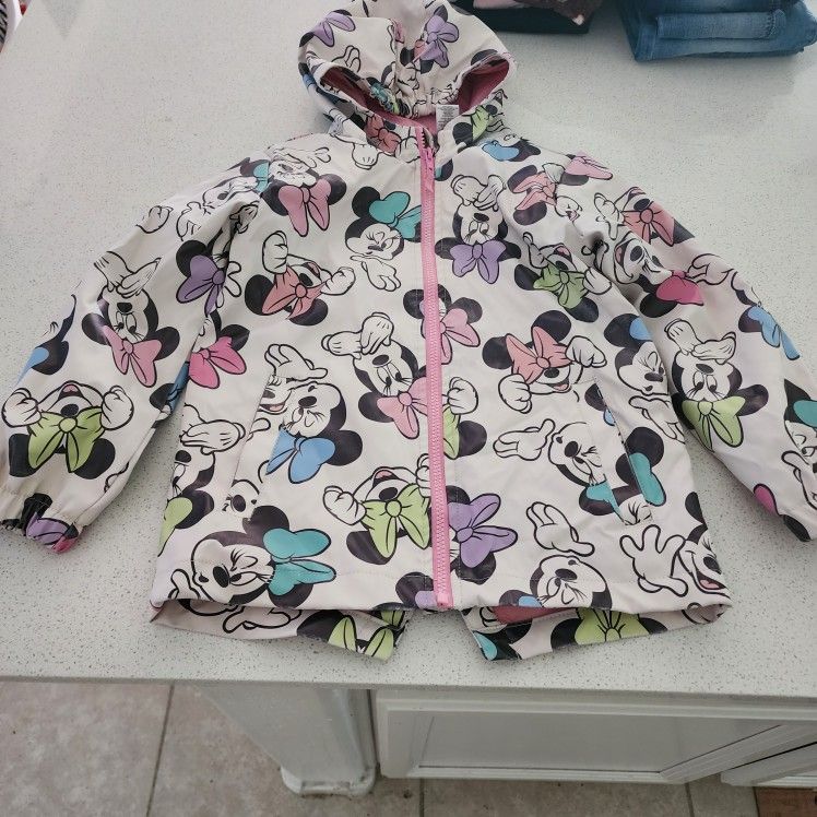Minnie Mouse Raincoat Toddler 6/7