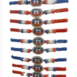 Haitian Flag Bracelets