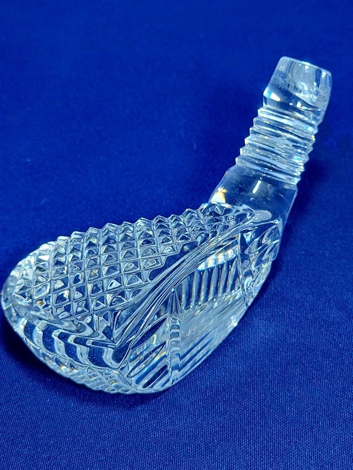 Waterford Crystal Golf Driver Head Paperweight