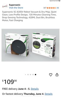 Robot vacuum & mop