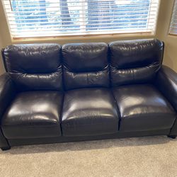Faux Leather Couch / Sofa