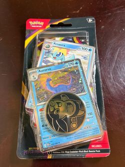 Pokemon Pitch Black Premium Blister Aurorus (Target Exclusive) (Rare Fart Swirl)