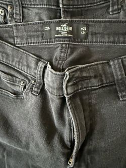 Hollister Black Skinny Jeans W34 L34 – Advanced Stretch – Slim Fit