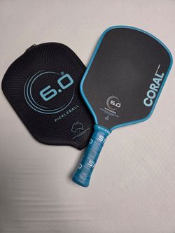 Six Zero Coral Hybrid, pickleball paddle