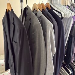 Men’s suits and sport coats