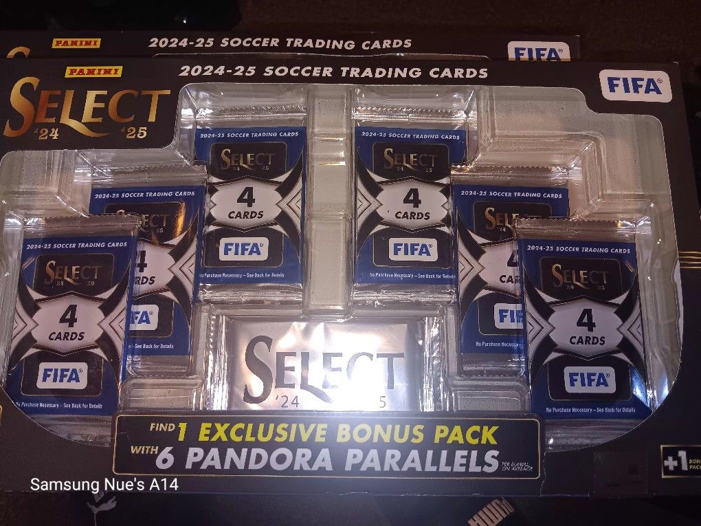 2024-25 Select Soccer Trading Cards Bundle
