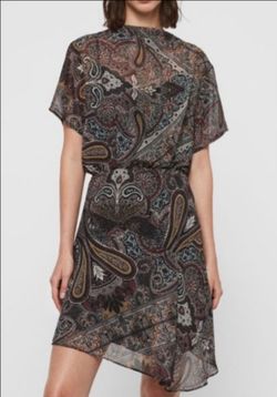 Scarf dress- All Saints