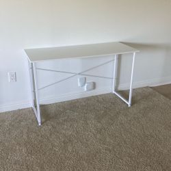White 47” Desk 