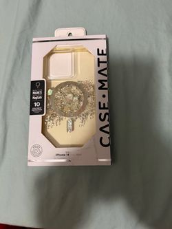 Case-Mate MagSafe Case for Apple iPhone 14 Pro Max Clear Twinkle Diamond Pattern