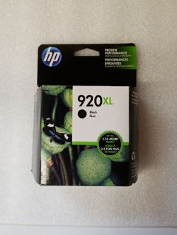 HP 920XL printer cartridge-black.
