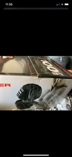 Brand new Weider Olympic dumbbells set of 2 100lbs