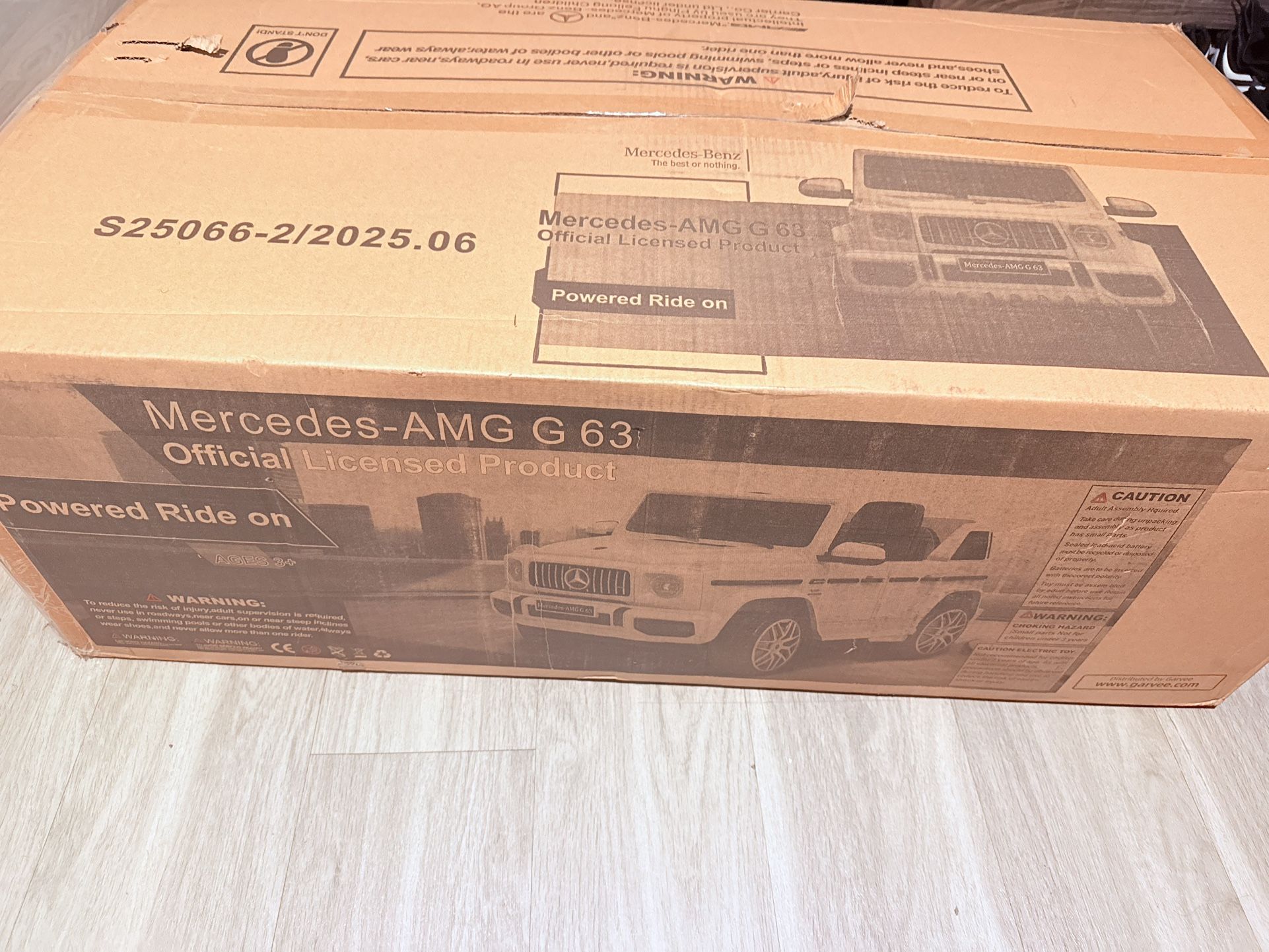 Mercedes AMG G63 Powered ride