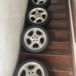 16x7 JET40 Rims And Tires 