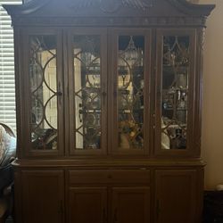 Hutch Real Wood well Taken Care Of