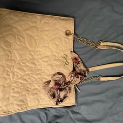Betsy Johnson Purse Large And Perfect Condition 