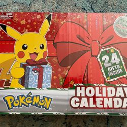 Pokémon Advent Christmas Calendar With Figures