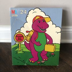 Vintage Barney Puzzle