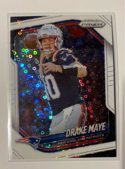 Drake Maye White Disco Prizm
