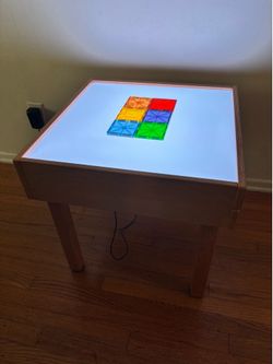 LIGHT TABLE Color Changing Lakeshore Learning W/Remote