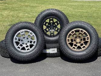 TRD PRO Style 17inch NEW wheels 17"  Rims and Tires Toyota Tacoma 4Runner FJ Cruiser Tundra Sequoia Lexus 265/70R17 GX460 285/70R17