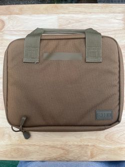 5.11 Double Pistol Case in Kangaroou