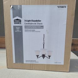Project Source 3 Light Chandelier