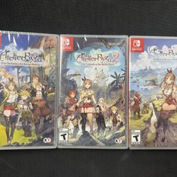 Nintendo Switch Game Bundle ( 3 Atelier Ryza Games ) NEW
