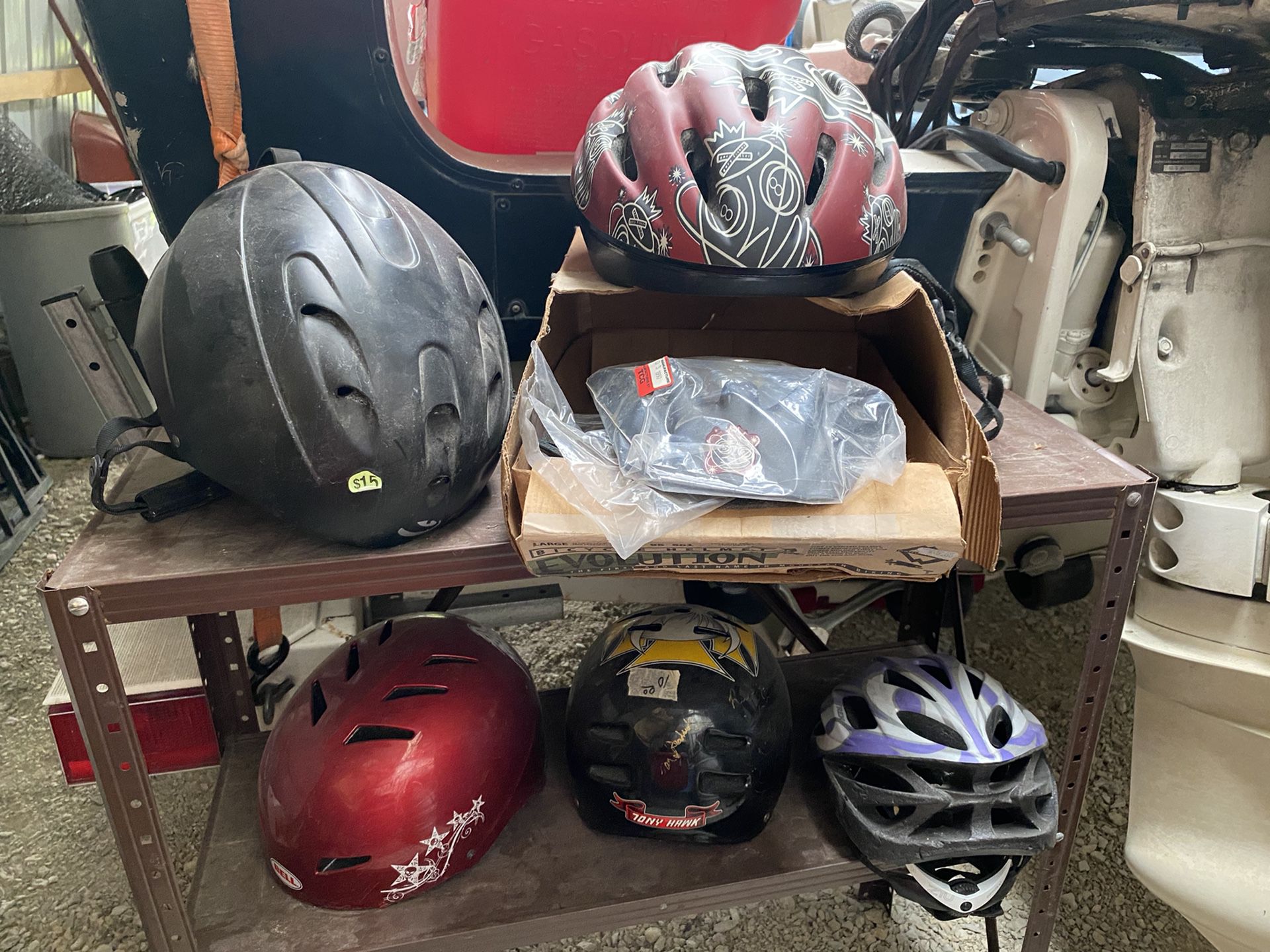 Various Helmets