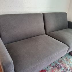 Free Adjustable Back Futon Couch