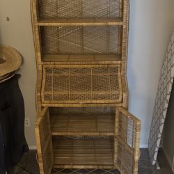 Rattan Wicker Cabinet