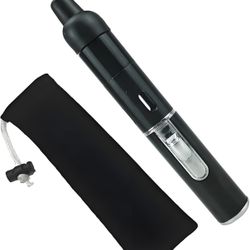 Butane Torch Lighter, FERNBE Metal All-in-One Tube Built-in Detachable Refillable Butane Torch Handheld Lighter (Black)
