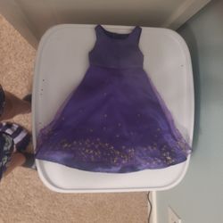 American Girl Doll Purple Dress