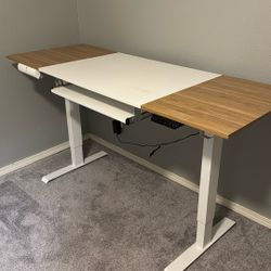 Sit stand desk