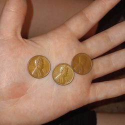 1960 Penny, 1960 D Penny, 1962 D Penny