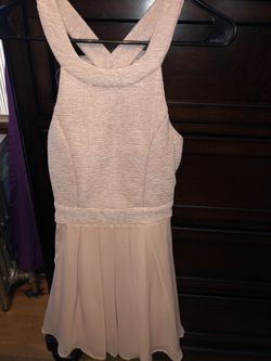 Blush dress. Size 5