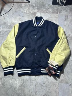 Vintage Holloway collagenletterman jacket blank