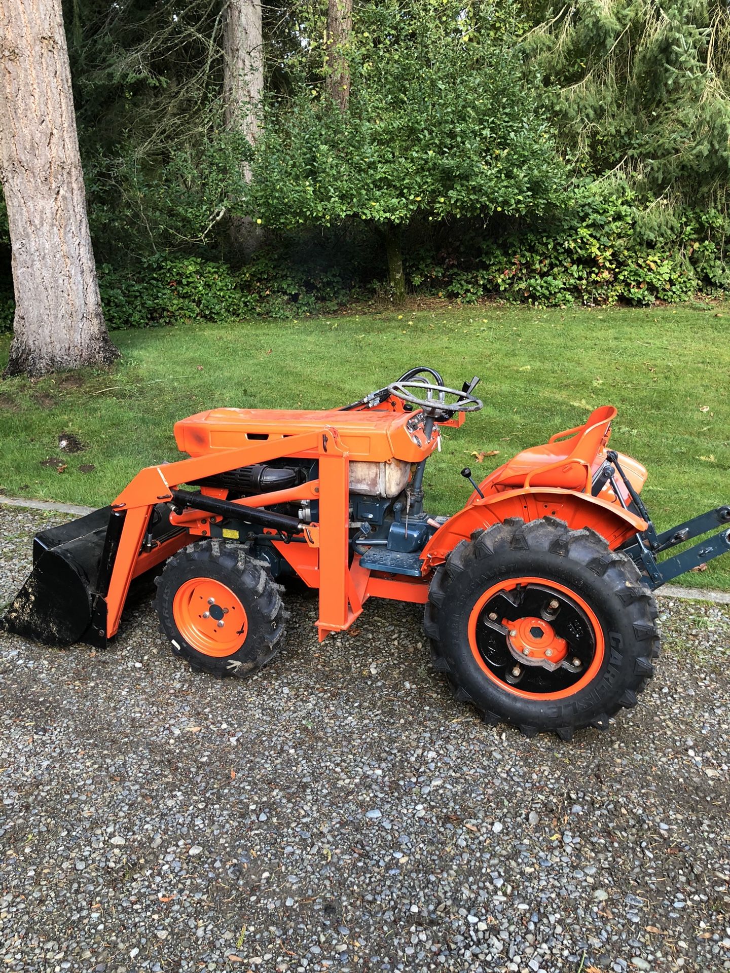 B7100 Kubota Tractor With front loader for Sale in Gig Harbor, WA OfferUp