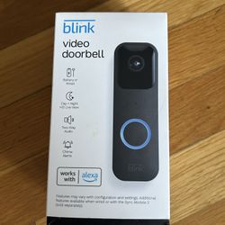 Blink Video Doorbell Works With Alexa
