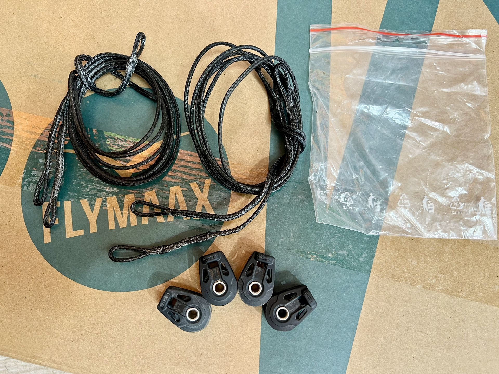 GIN Kite speed System Pulley Lines