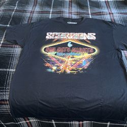 X-LRG  Original Concert  Scorpions Shirt 