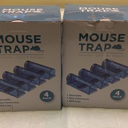 Mouse Trap Humane Catch And Release 8 Pack / 2 Boxes 